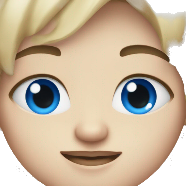 blue eyes  emoji