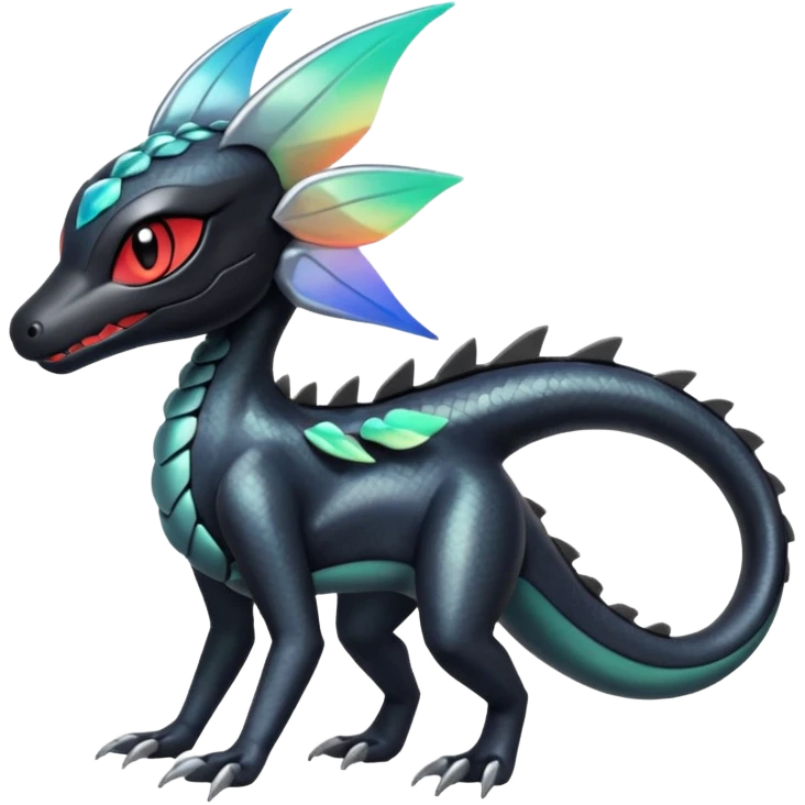 Meloetta-Salandit-Nargacuga-Pokémon-Fakémon-fusion-hybrid-creature emoji