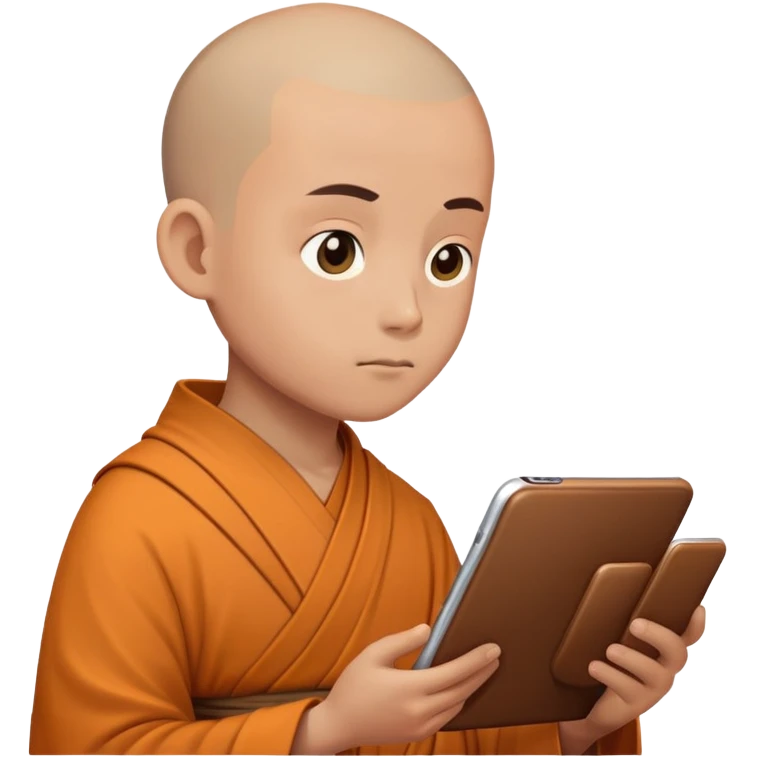 monk browsing  emoji