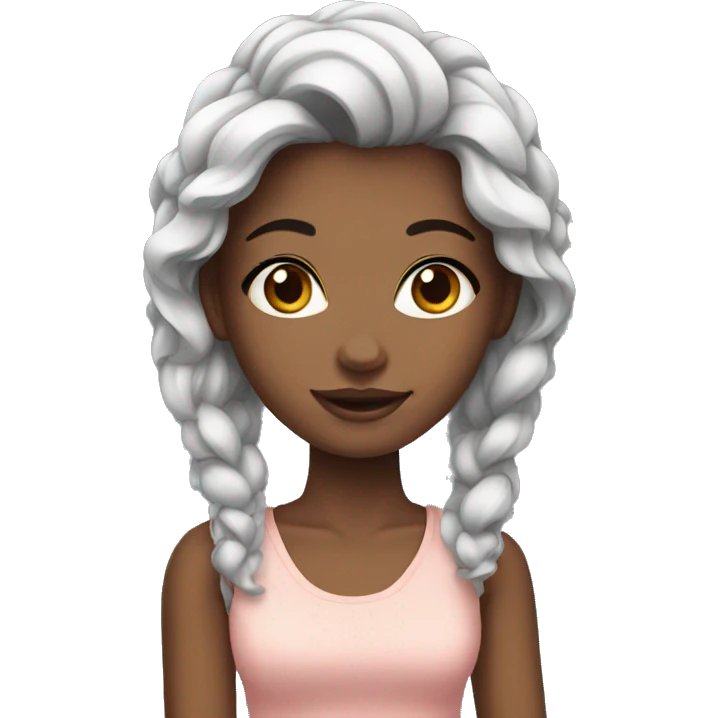 beautiful girl avatar emoji