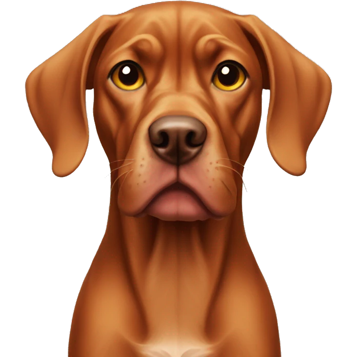Angry vizsla emoji
