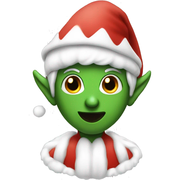Peppermint elf  emoji