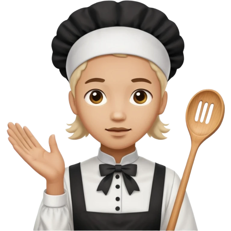 Man as a maid emoji