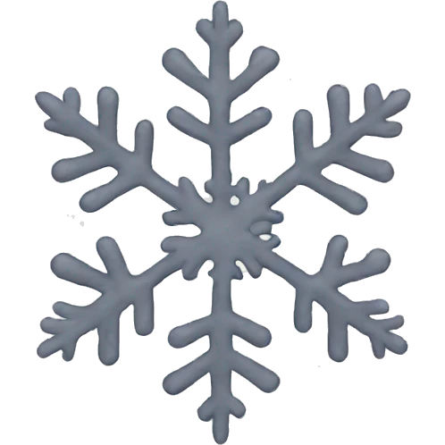 snow flakes emoji