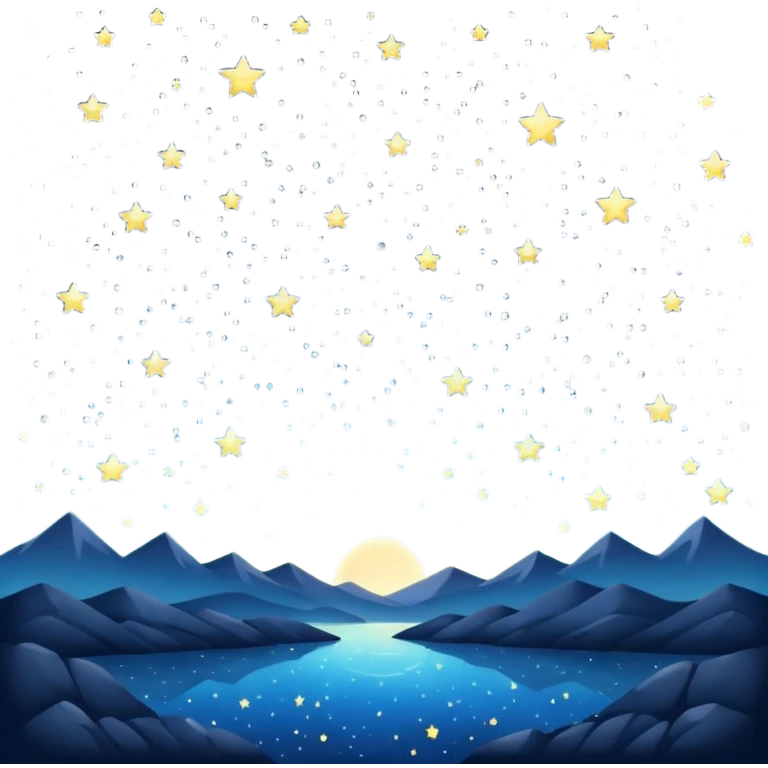 Starry Sky:  emoji