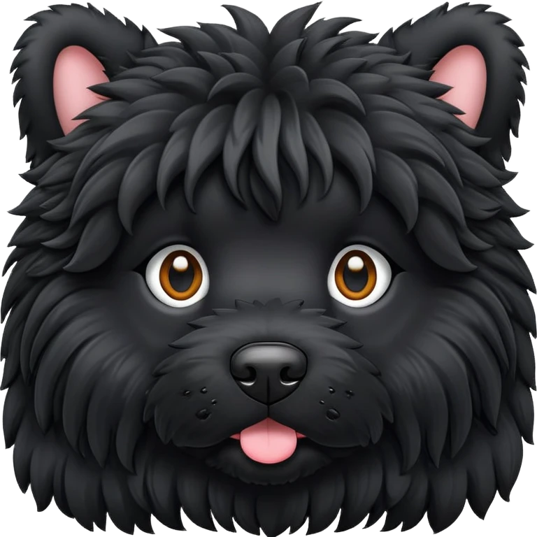 Puli dog head emoji
