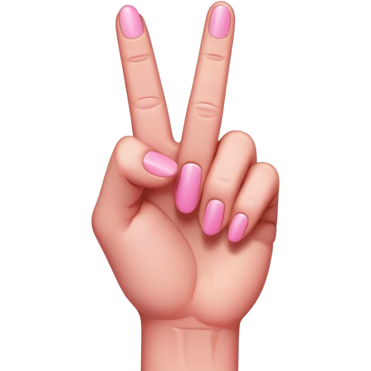 pink middle finger emoji