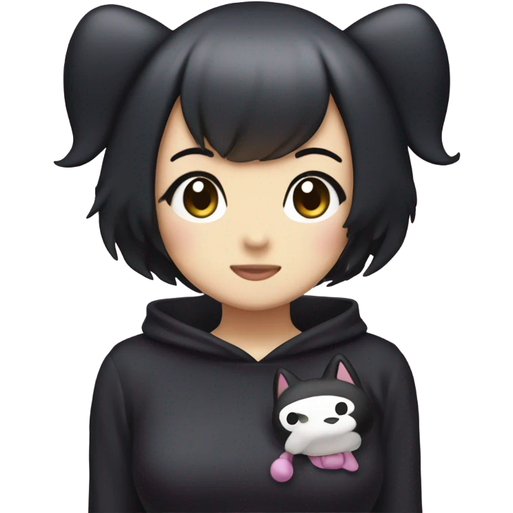 kuromi fron sanrio emoji