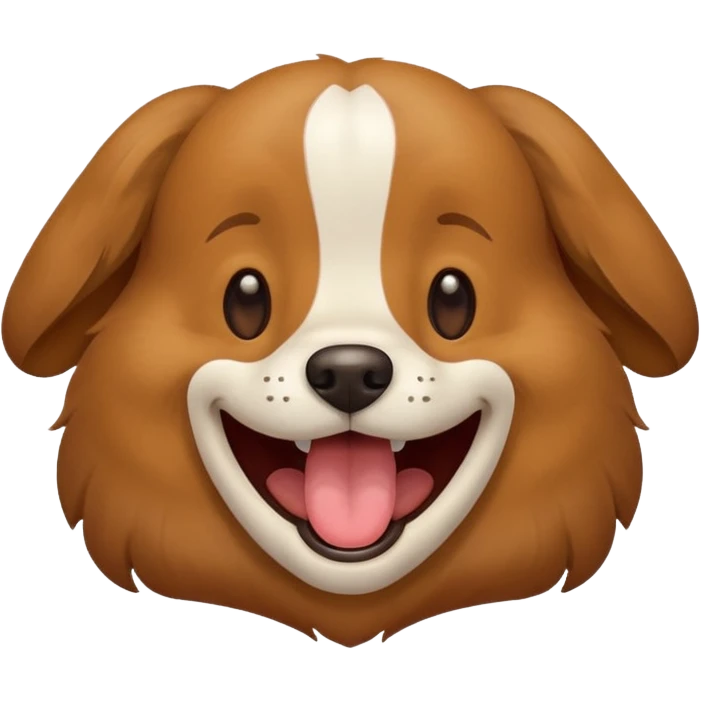 dog laughing  emoji