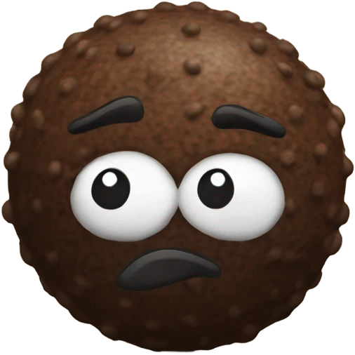 Rum ball emoji