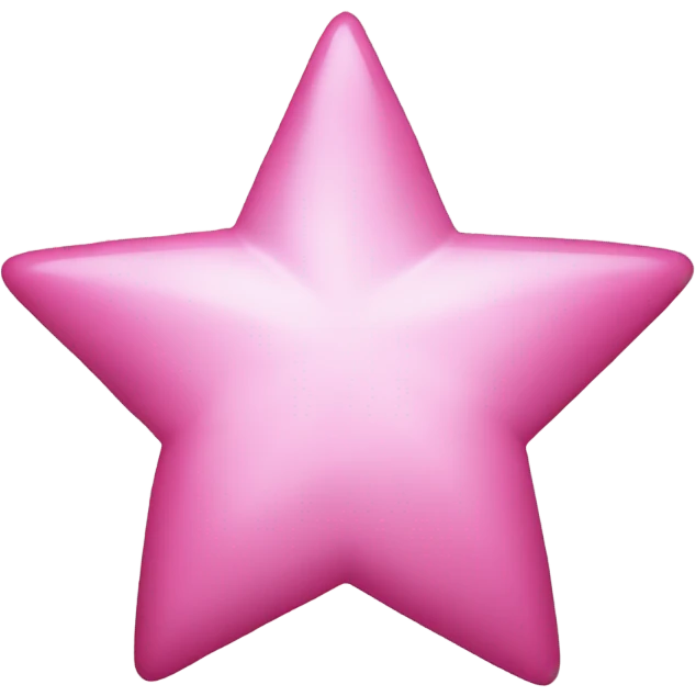 pink star emoji