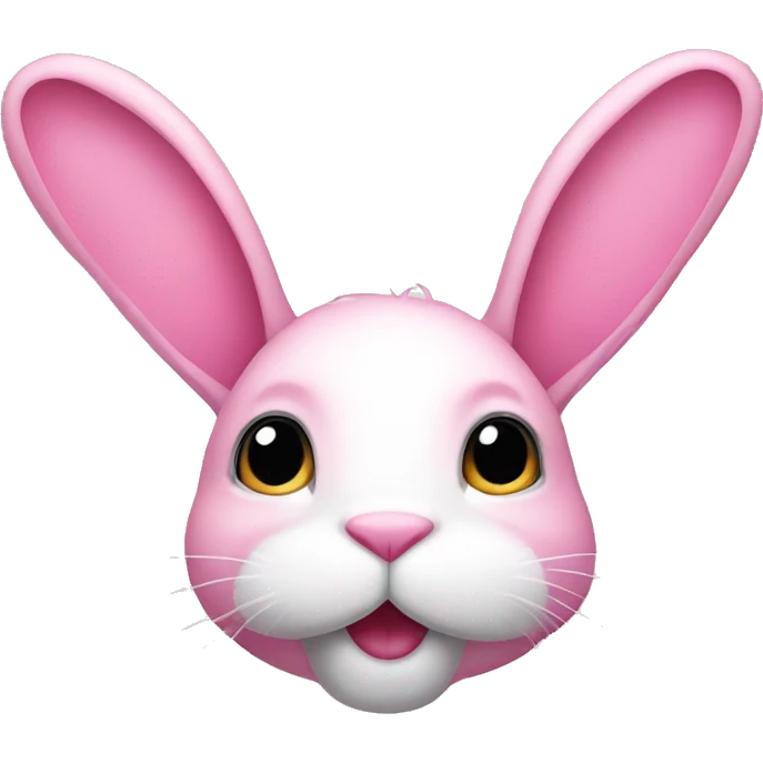Pink bunny  emoji