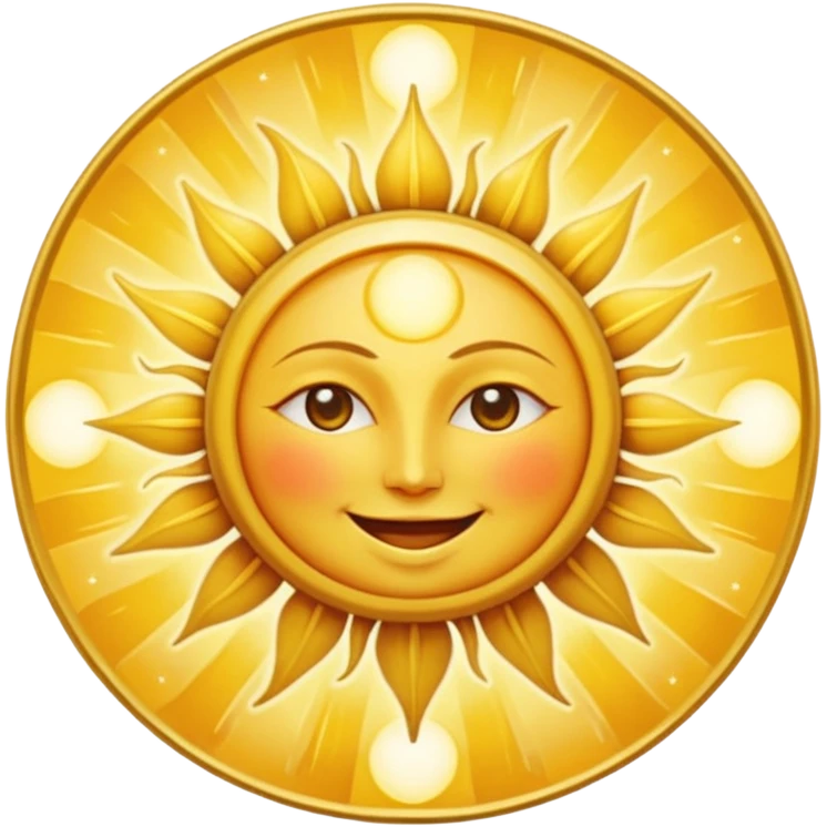 19 аркан таро - сонце - в повний зріст emoji