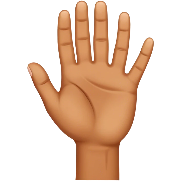 Hand emoji