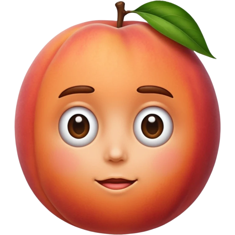 peach with person on it emoji