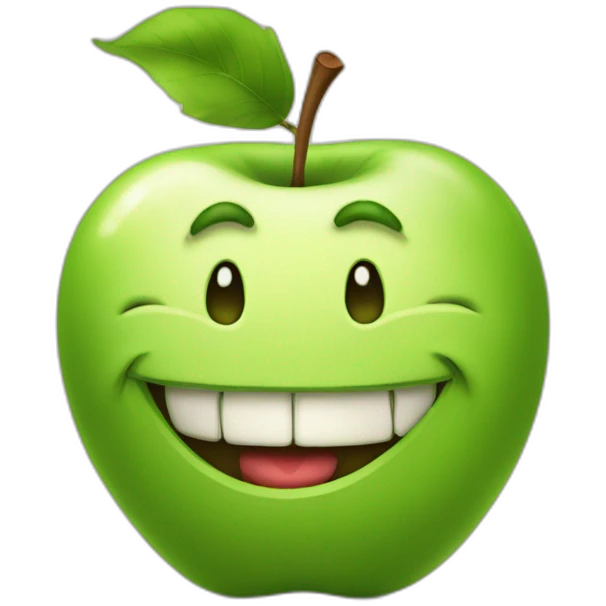 trollface apple artstyle emoji