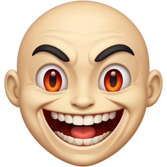 Evil laught emoji