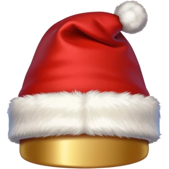 new year hat, christmas hat in telegram sticker style emoji
