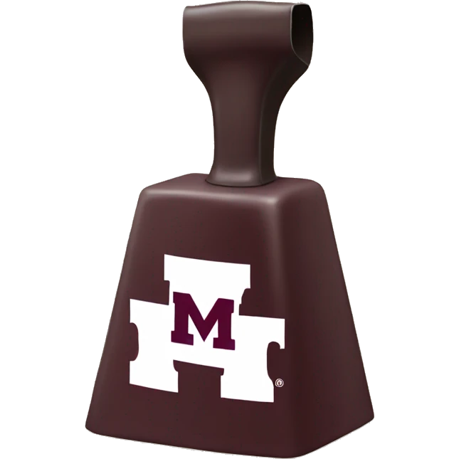 Mississippi State Cowbell emoji