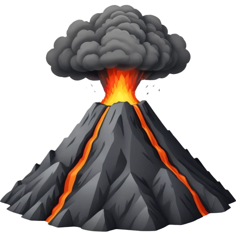 Guatemalan volcano emoji
