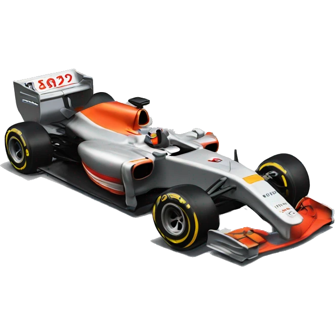 F1 car emoji