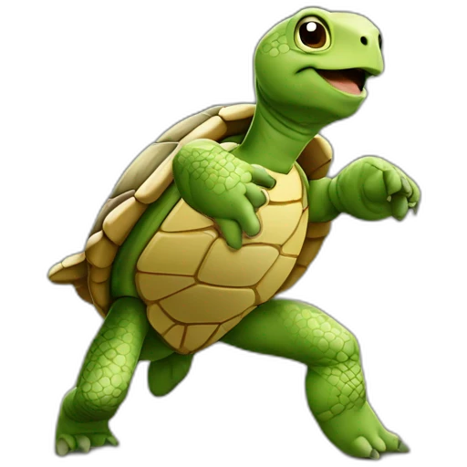 Tortue qui dance emoji