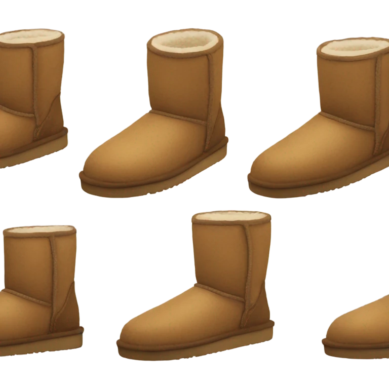 UGG slippers  emoji