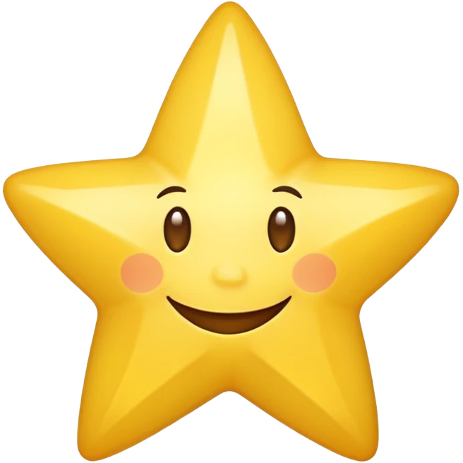 смеющаяся звездочка emoji