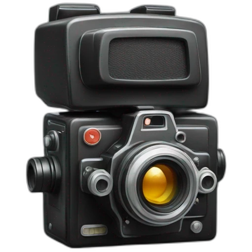 Analogue film camera emoji