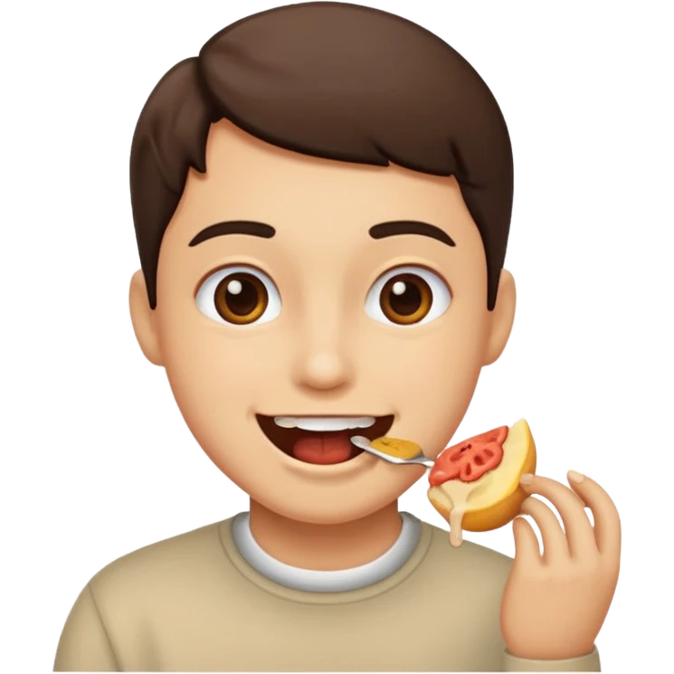 Eating  emoji