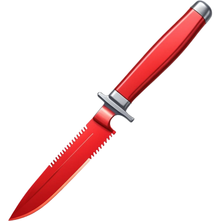 Knife with ribbon emoji