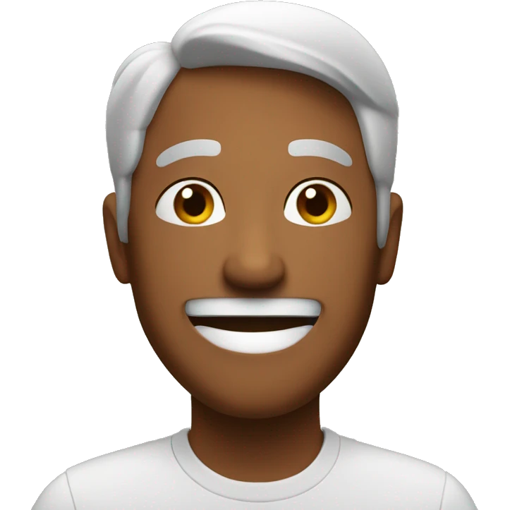 happy man giving advice emoji