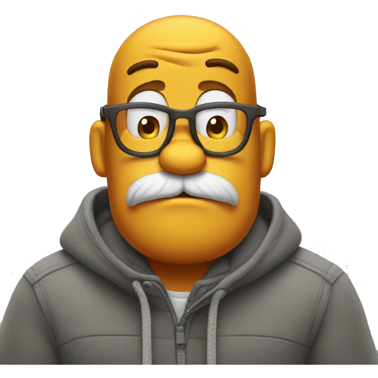garfield magro e triste emoji