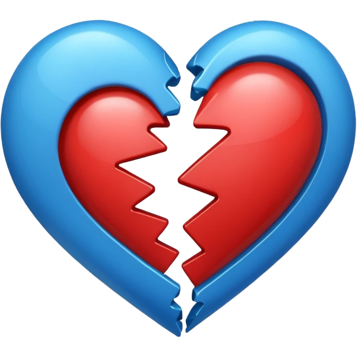 💙💔 emoji