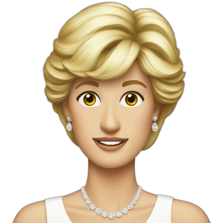 lady diana emoji