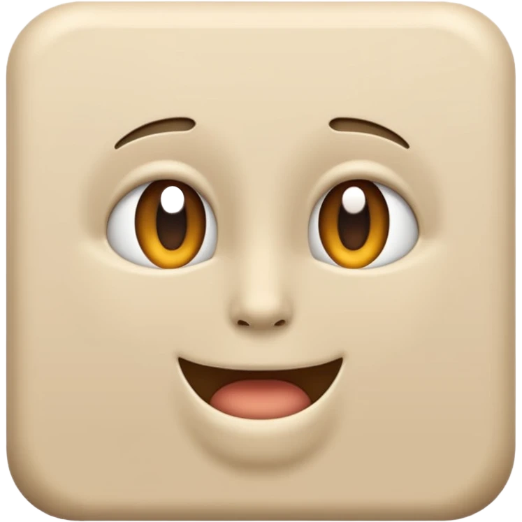 Beige aesthetic emoji