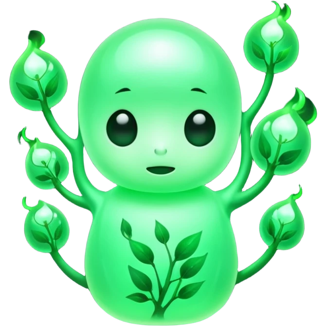 Kodama 3 spirits emoji
