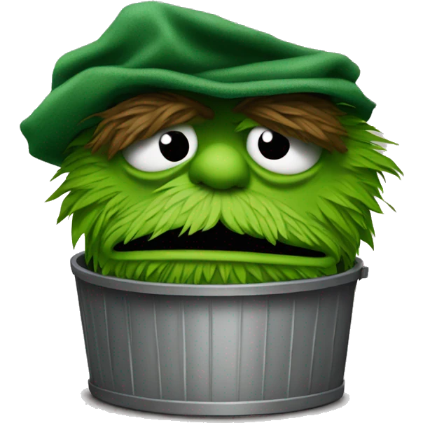 oscar the grouch emoji