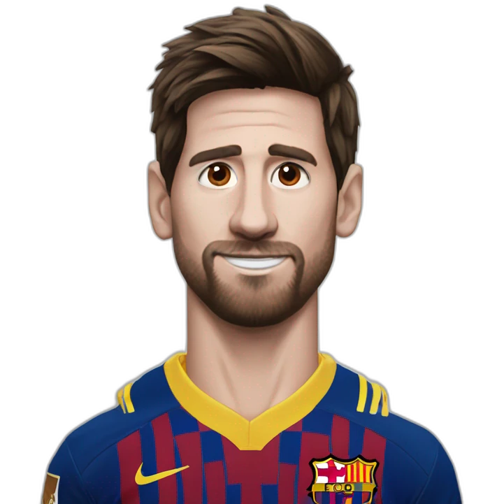 Dibuja a messi  emoji