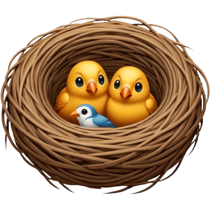 nest bird emoji