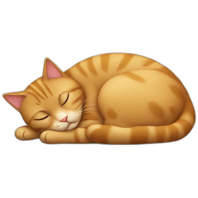 sleeping-cat emoji
