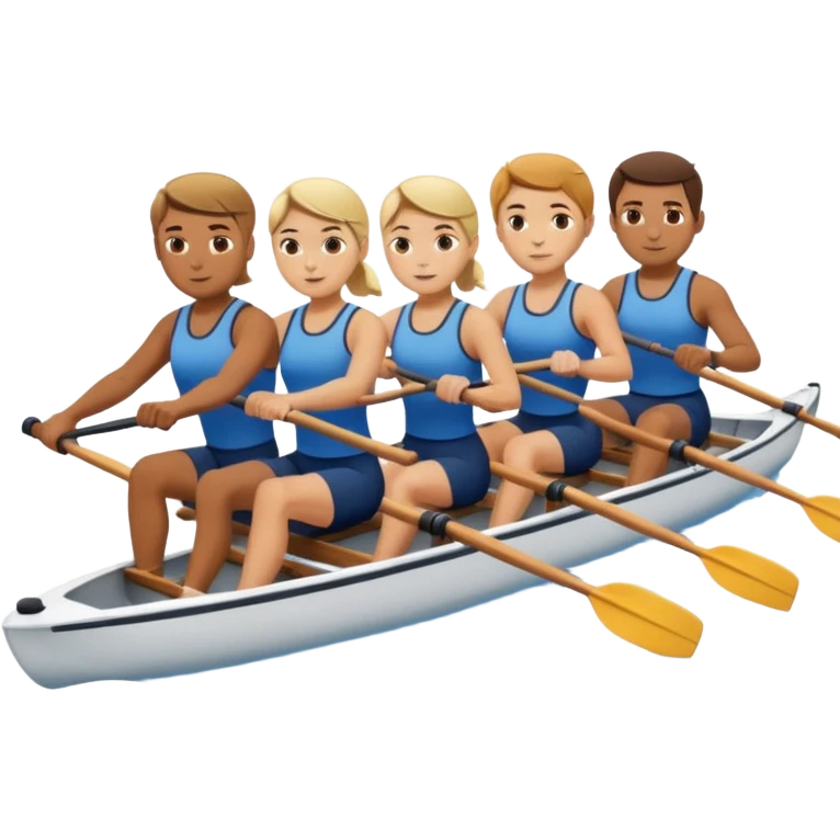 people rowing emoji