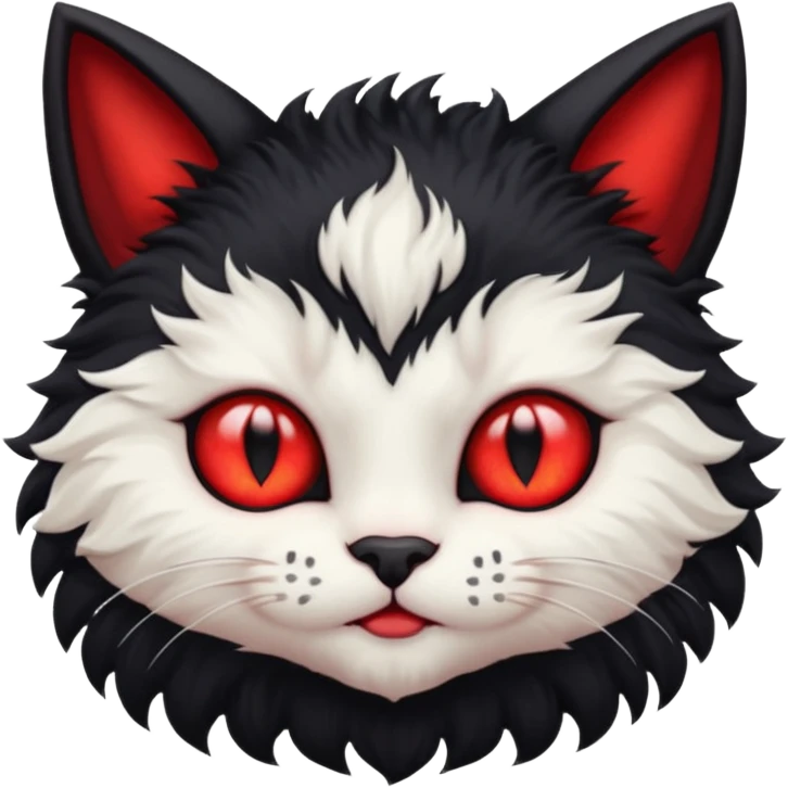 sweet baby demon cat emoji