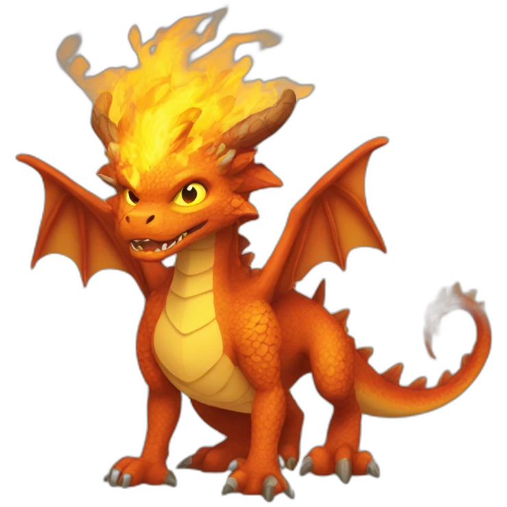 dracofeu pas content emoji