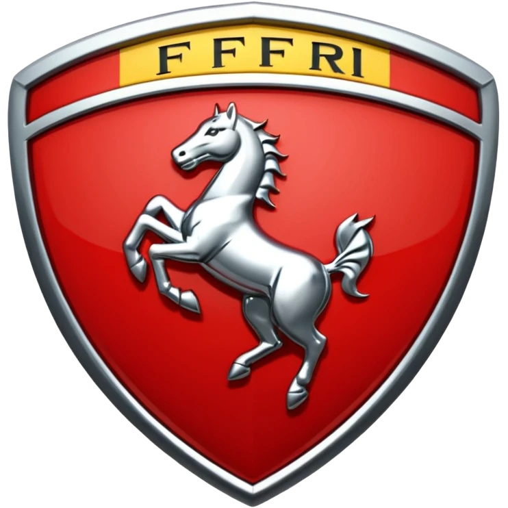 Scuderia ferrari logo emoji