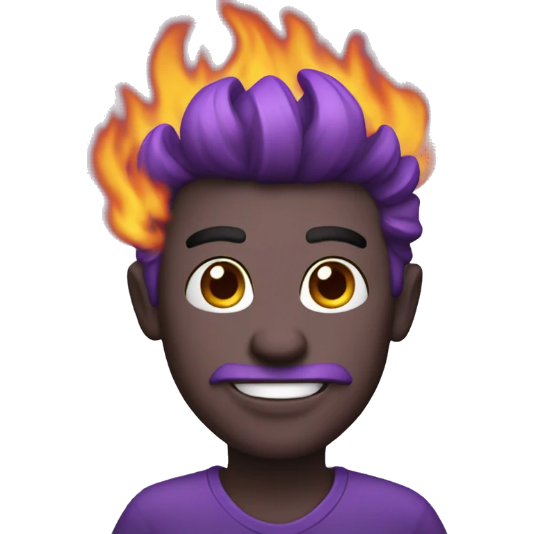 Purple Fire emoji
