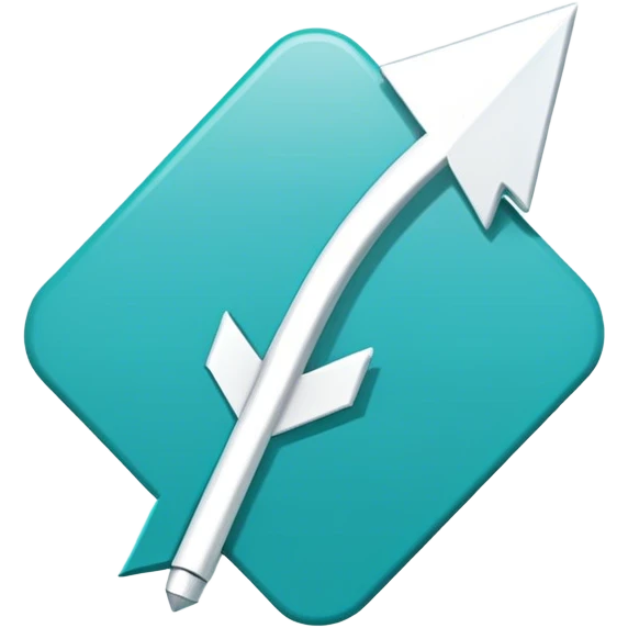A messaging icon with an action arrow to motivate users to send a message emoji