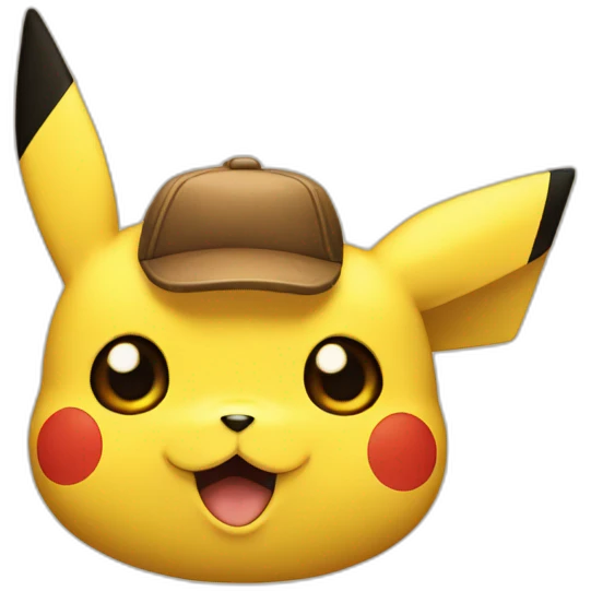 Pikachu-head emoji