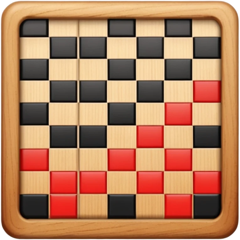 дошка для шашок emoji