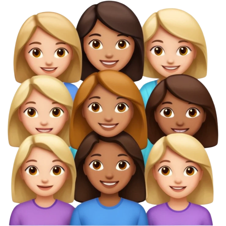 Girls emoji